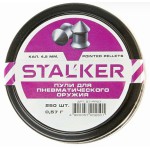 Пульки для пневматики STALKER Pointed pellets, калибр 4,5мм, вес 0,57г (250 шт./бан.) арт.: ST-PP57 